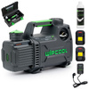 Zestaw dwustopniowa pompa 2F1BRK, walizka, konwerter, adaptery Makita i Bosch