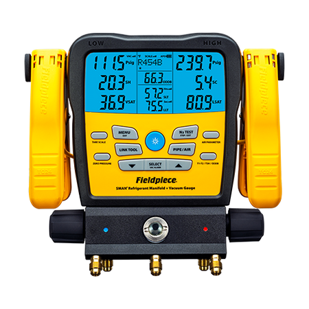 Υποδοχή βαλβίδας Fieldpiece SM382V με ενσωματωμένο βακτουόμετρο