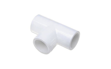 Trójnik 1" KW x KW x KW PVC 31410 USTM