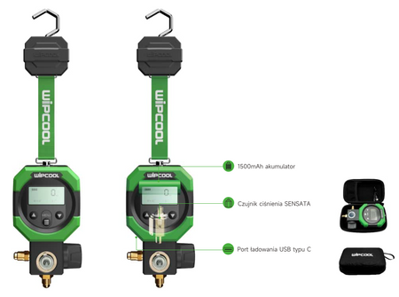 Manometr elektroniczny Wipcool MDG-1