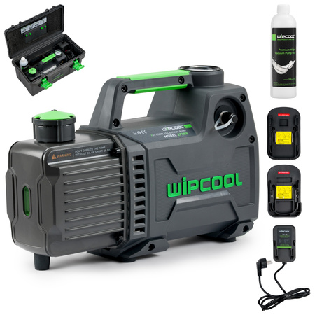 Kit de pompe à deux étages 2F2BRK, coffret, convertisseur, adaptateurs Makita et Bosch