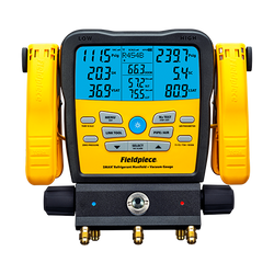 Fieldpiece SM382V ventilhållare med integrerad vaccuometer