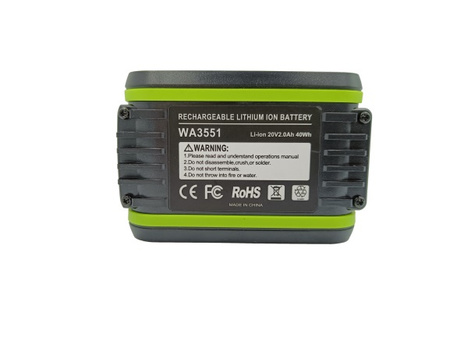 2,0Ah batterij voor C25 met laadstation