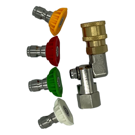 Adapterset mit Düsen und Schnellkupplung Wipcool