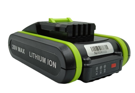 2,0Ah batteri til C25 med ladestation