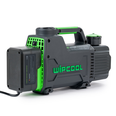 Set di pompe a due stadi 2F1BRK, valigetta, convertitore, adattatori Makita e Bosch