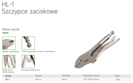 Szczypce Wipcool HL-1
