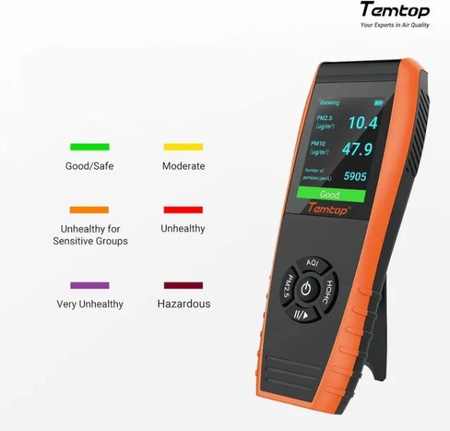 Miernik jakości powietrza Elitech LKC-1000S