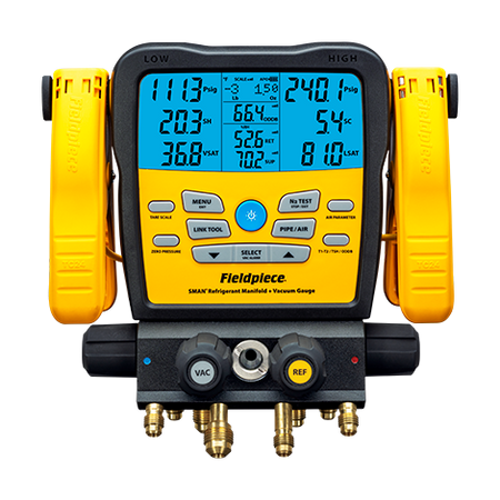 Oprawa zaworowa Fieldpiece SM482V z wbudowanym wakuometrem