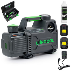 Set di pompe a due stadi 2F1BRK, valigetta, convertitore, adattatori Makita e Bosch